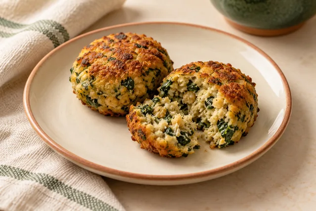 Croquetes de espinafre